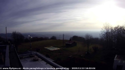 Pohled na jih, hrad Trosky