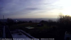 Pohled na jih, hrad Trosky