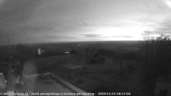 Pohled na jih, hrad Trosky