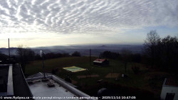 Pohled na jih, hrad Trosky