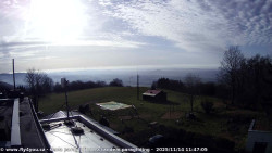 Pohled na jih, hrad Trosky