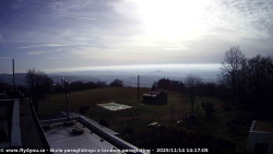 Pohled na jih, hrad Trosky