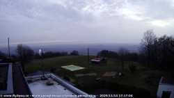 Pohled na jih, hrad Trosky