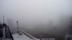 Pohled na jih, hrad Trosky