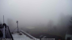 Pohled na jih, hrad Trosky