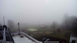 Pohled na jih, hrad Trosky