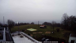 Pohled na jih, hrad Trosky