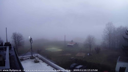 Pohled na jih, hrad Trosky