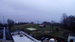 Pohled na jih, hrad Trosky