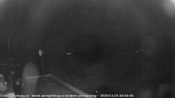 Pohled na jih, hrad Trosky