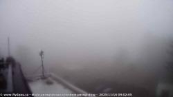 Pohled na jih, hrad Trosky