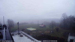 Pohled na jih, hrad Trosky