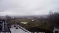 Pohled na jih, hrad Trosky