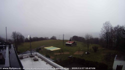 Pohled na jih, hrad Trosky