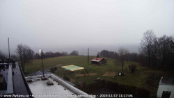 Pohled na jih, hrad Trosky