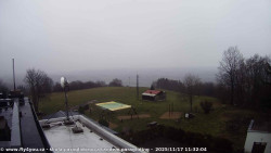 Pohled na jih, hrad Trosky