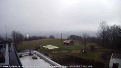 Pohled na jih, hrad Trosky