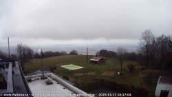 Pohled na jih, hrad Trosky