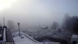 Pohled na jih, hrad Trosky