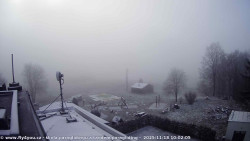 Pohled na jih, hrad Trosky