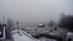 Pohled na jih, hrad Trosky