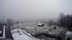 Pohled na jih, hrad Trosky