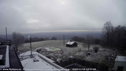 Pohled na jih, hrad Trosky