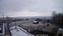 Pohled na jih, hrad Trosky