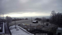 Pohled na jih, hrad Trosky