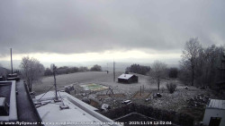 Pohled na jih, hrad Trosky