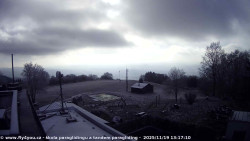 Pohled na jih, hrad Trosky