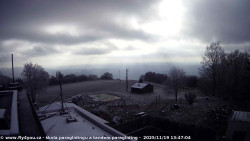 Pohled na jih, hrad Trosky