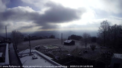 Pohled na jih, hrad Trosky