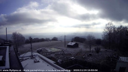 Pohled na jih, hrad Trosky