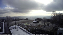 Pohled na jih, hrad Trosky