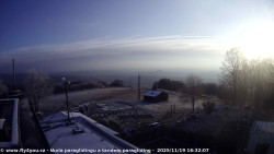 Pohled na jih, hrad Trosky