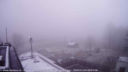 Pohled na jih, hrad Trosky