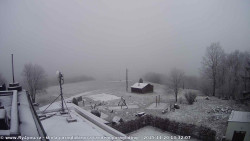 Pohled na jih, hrad Trosky