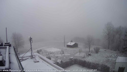 Pohled na jih, hrad Trosky