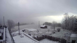 Pohled na jih, hrad Trosky