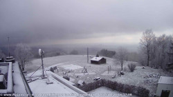 Pohled na jih, hrad Trosky