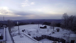 Pohled na jih, hrad Trosky