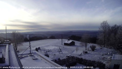 Pohled na jih, hrad Trosky