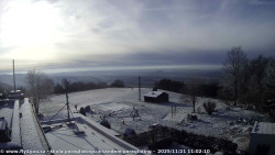 Pohled na jih, hrad Trosky