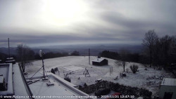 Pohled na jih, hrad Trosky