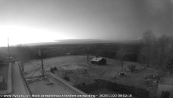 Pohled na jih, hrad Trosky