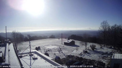 Pohled na jih, hrad Trosky