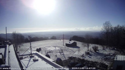 Pohled na jih, hrad Trosky