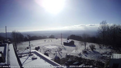 Pohled na jih, hrad Trosky