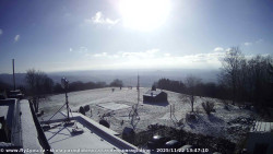 Pohled na jih, hrad Trosky